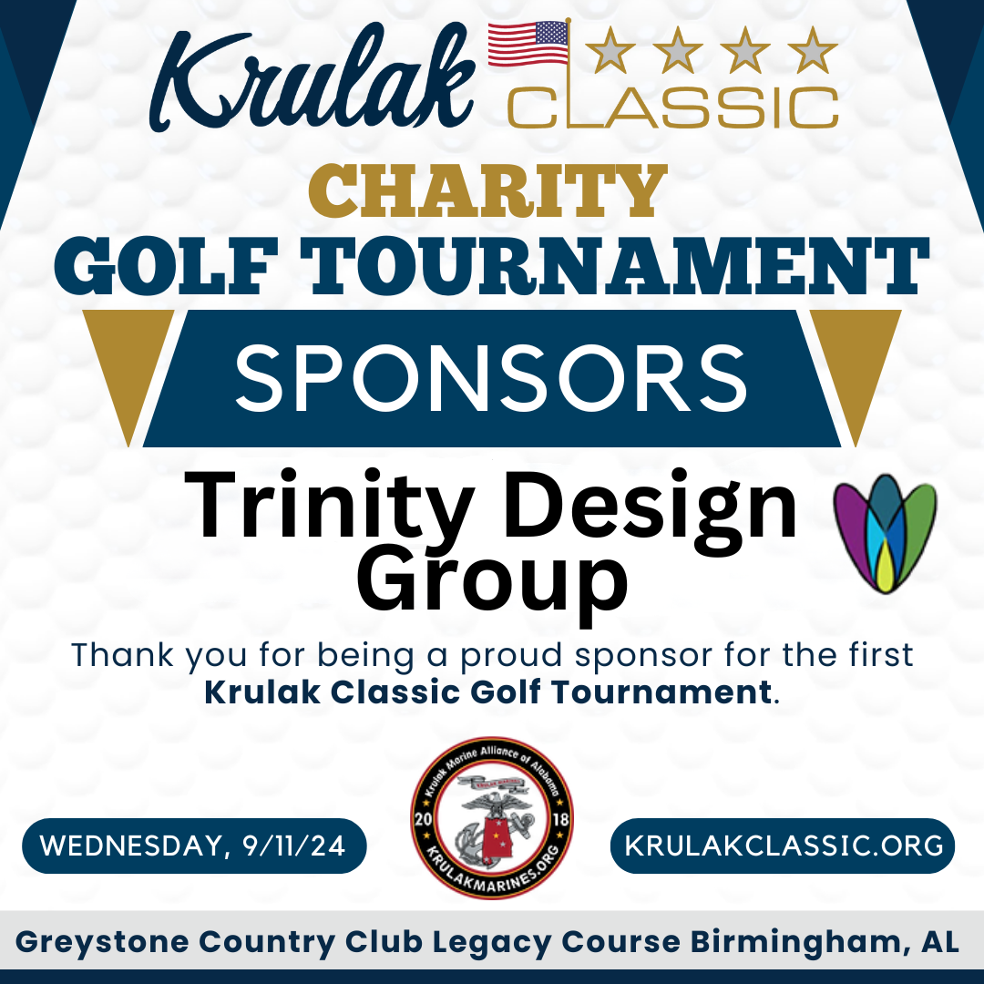 Thank You, Trinity Design Group, for Supporting the Krulak Classic Charity Golf Tournament!