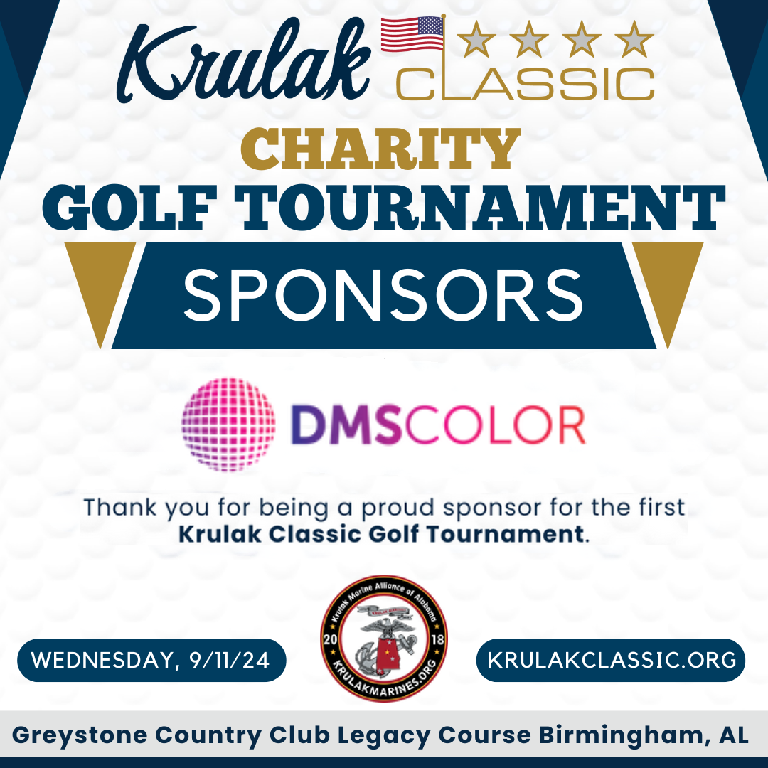 Thank you to DMS Color for Supporting the Krulak Charity Golf Classic!