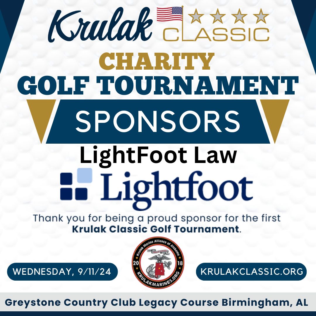 Thank You to Lightfoot Law for Your Support!