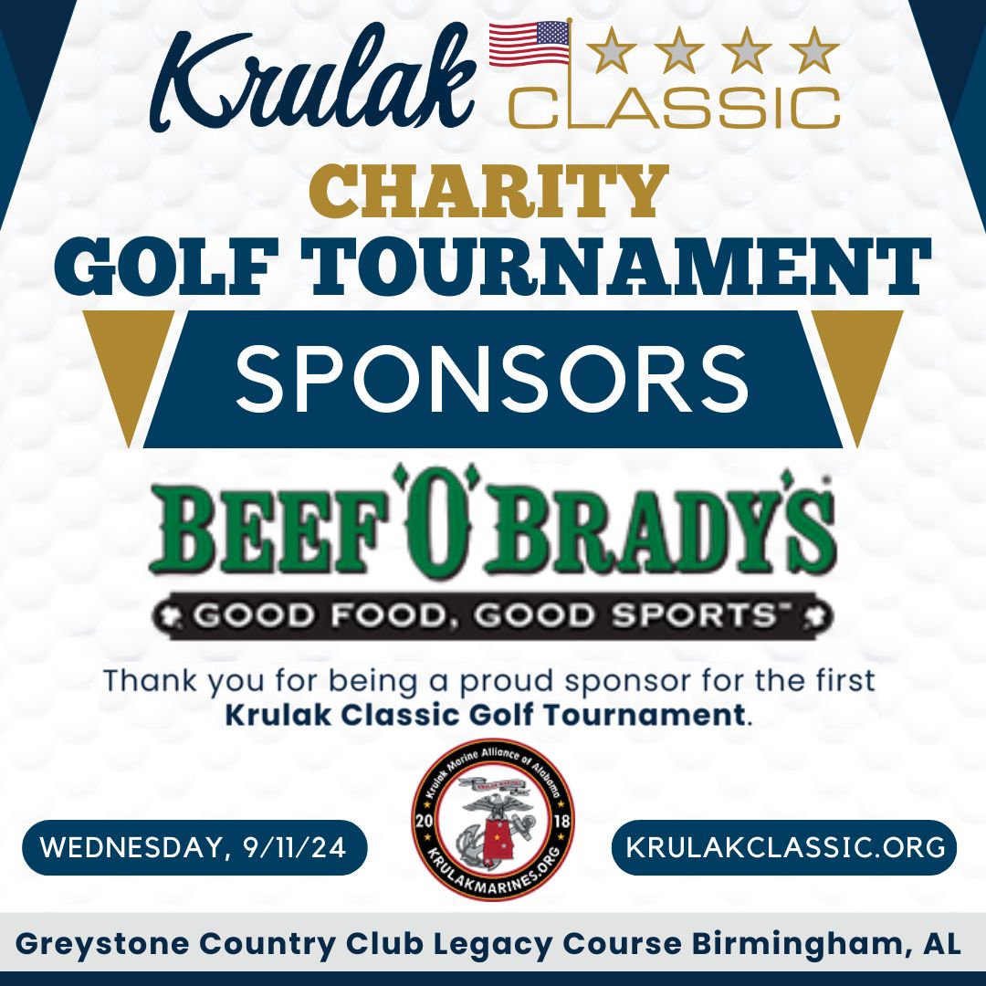 Thank You to Beef O’ Brady’s for Your Support!