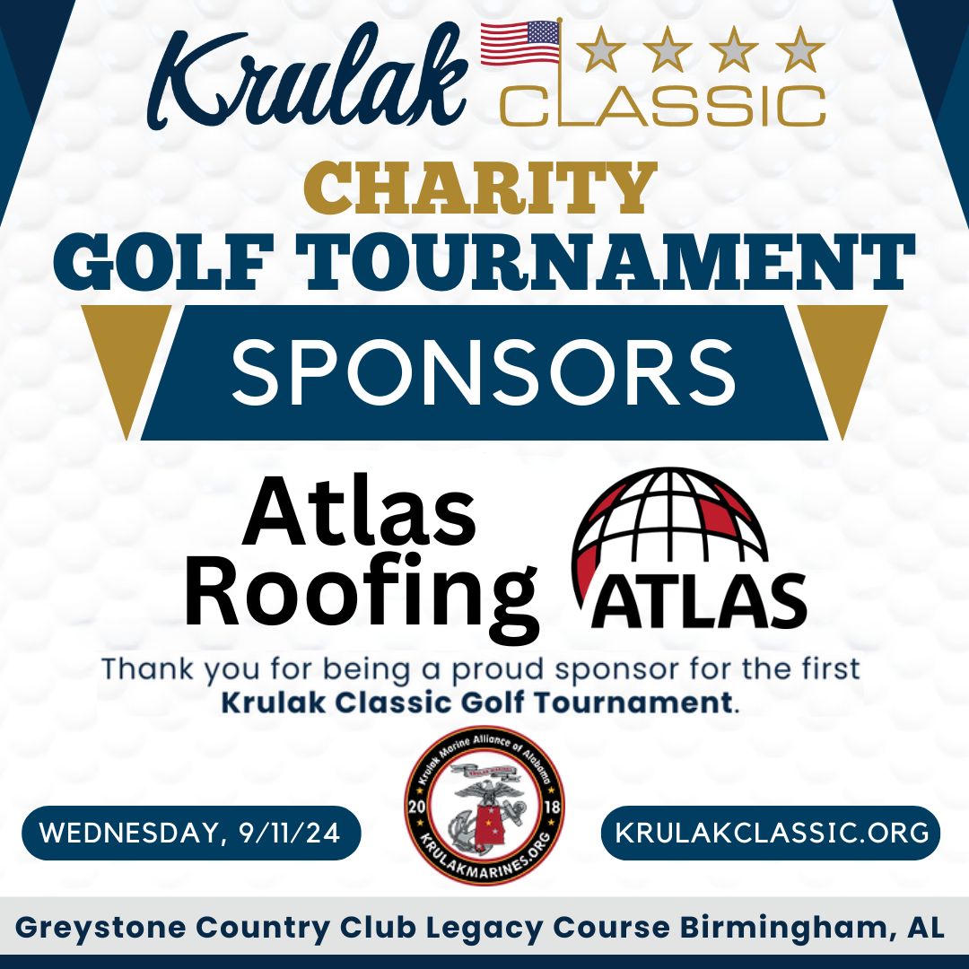 Thank You to Atlas Roofing for Your Support!