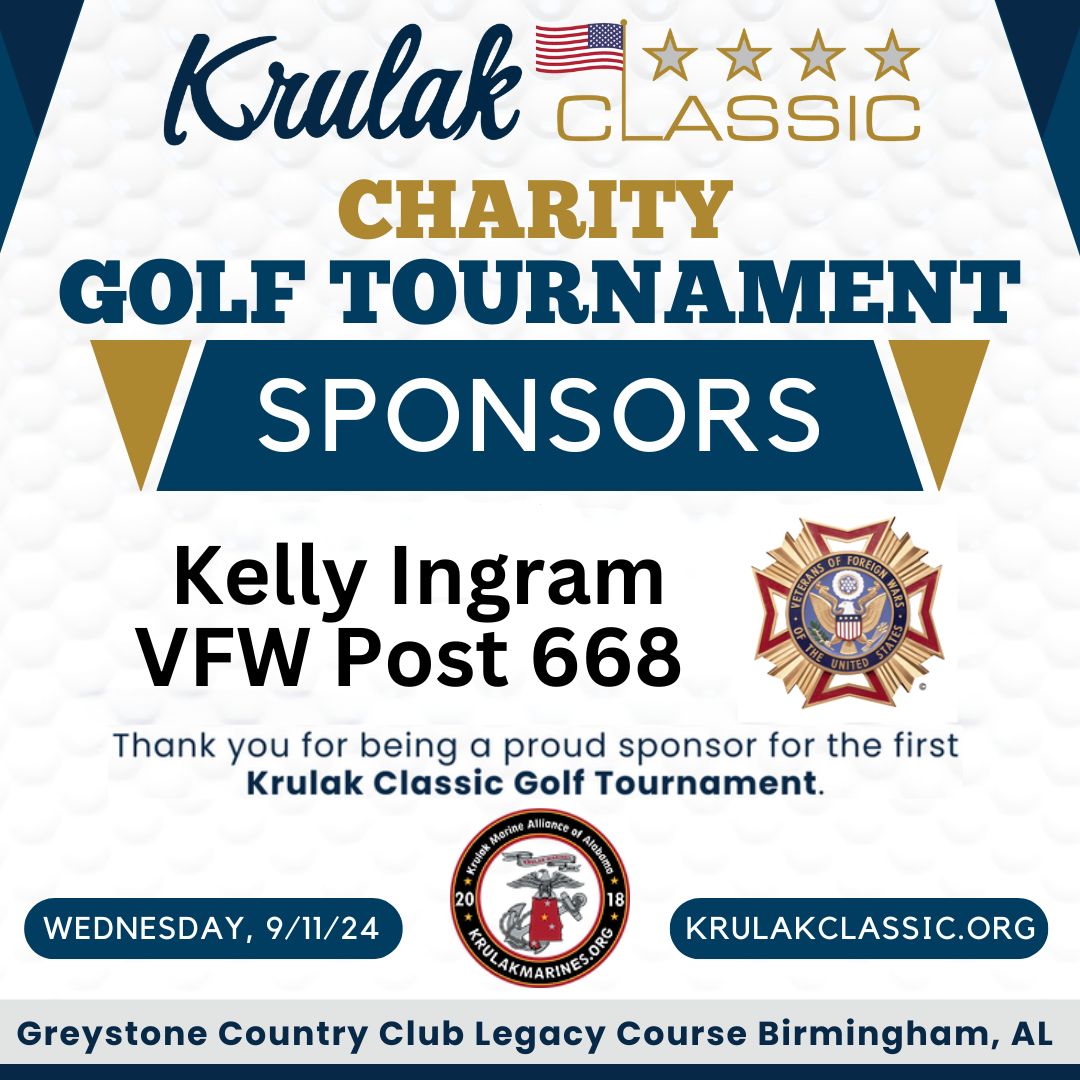 Thank You to Kelly Ingram VFW Post 668 for Your Support!